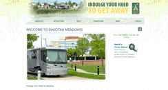 Desktop Screenshot of dakotahmeadows.com